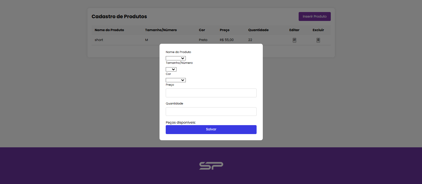 Projeto Stock Plus - Sistema de estoque